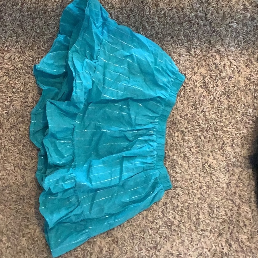 Blue skirt